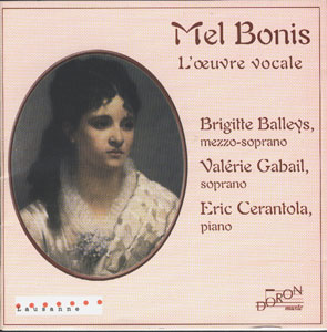 Discographie de Mel Bonis, Cds