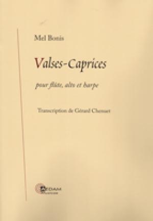 SIX VALSES CAPRICE - Transcription pour trio flûte, alto et harpe